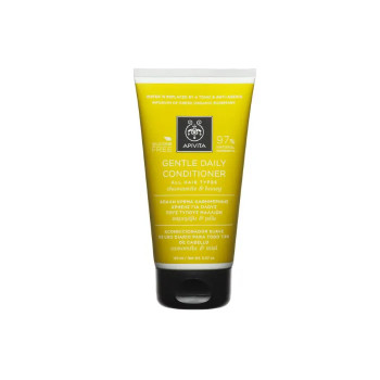 Apivita Camomille Miel Après-shampooing Usage Quotidien 150 ml