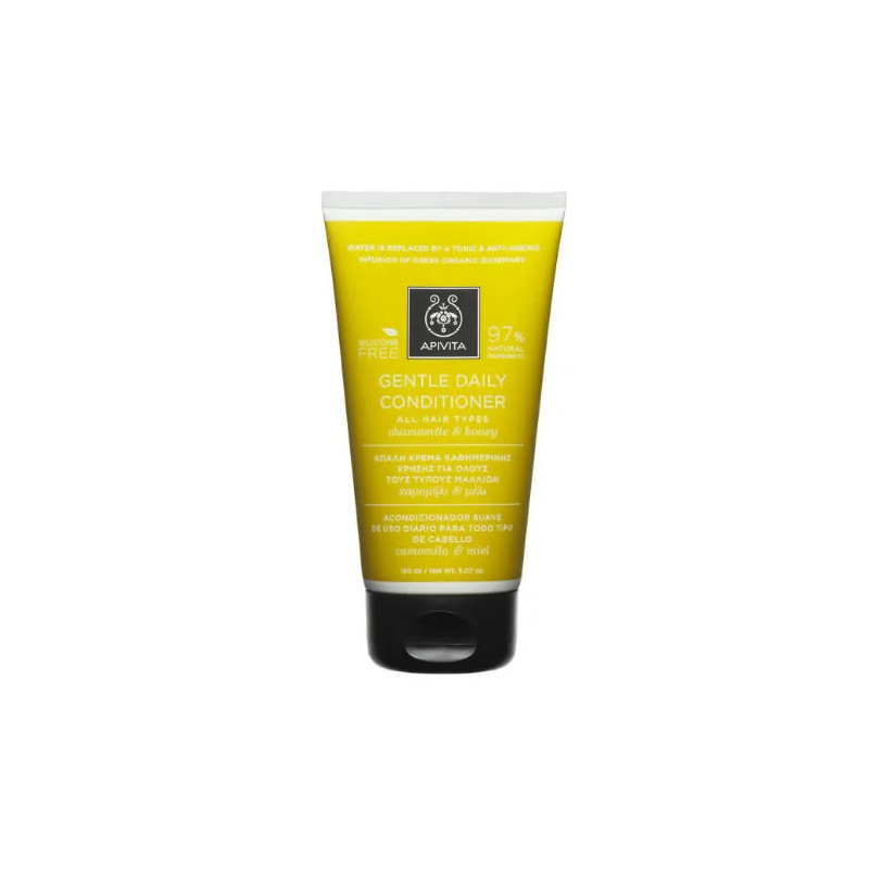 Apivita Camomille Miel Après-shampooing Usage Quotidien 150 ml