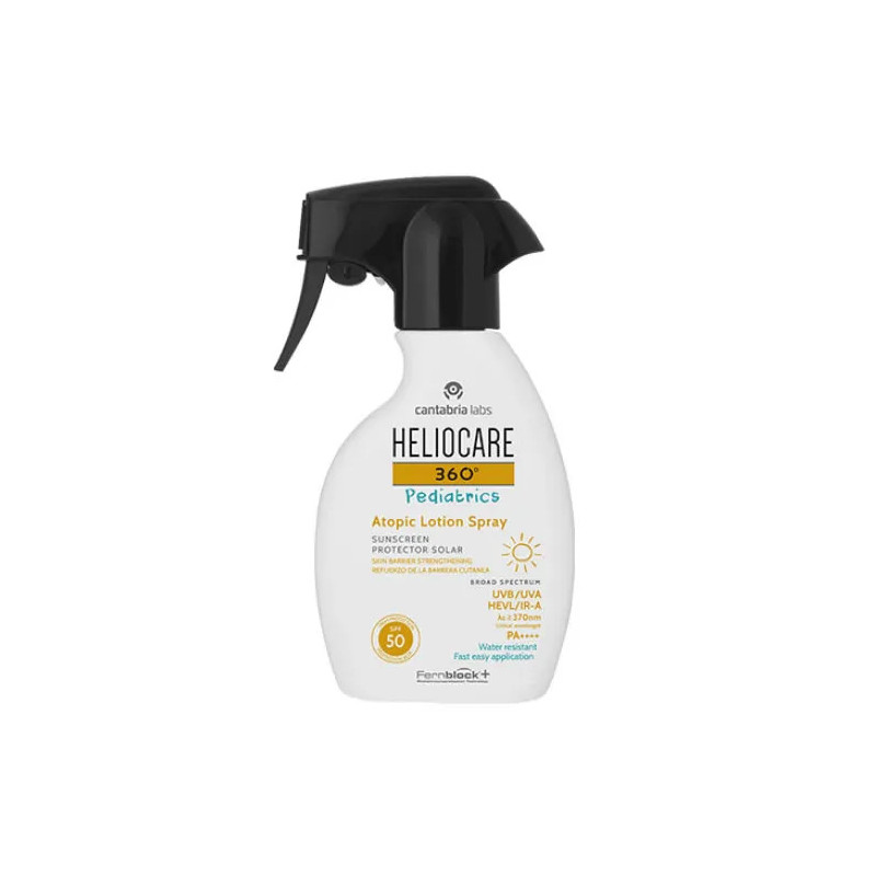 Heliocare 360 Pediatrics Atopic Spray SPF50+ - Kermatone