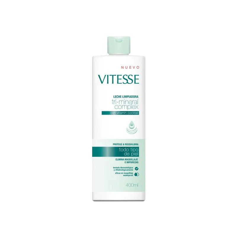 Vitesse Tri-Mineral Complex Lait Nettoyant - 400 ml