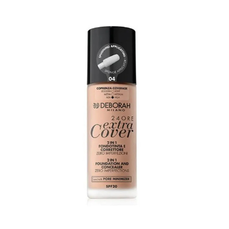 Déborah Milano 24 Ore Extra Cover SPF20 - Couvrance Inégalée | Kermatone
