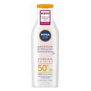 Nivea Sun Sensitive SPF50+ Lait 200ml - Protection optimale Kermatone