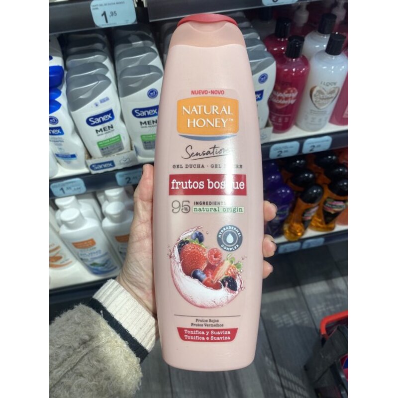 Natural Honey Fruits Des Bois Gel Douche 650 ml