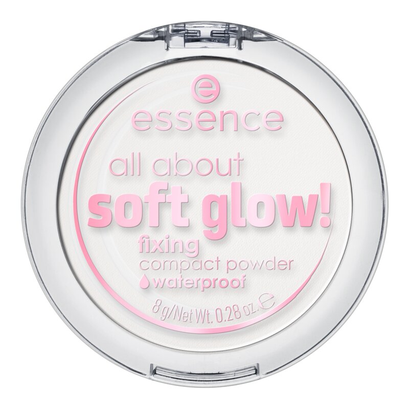 Essence Cosmetics All About Soft Glow! Poudre Compacte Résistante À L'Eau 8 g