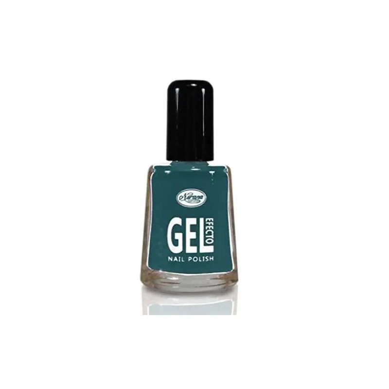 Vernis à Ongles Nurana Gel Effect Turquoise Gray 10ml - Kermatone