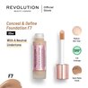 Revolution Make Up Conceal y Define Full Coverage Foundation F7 23 ml