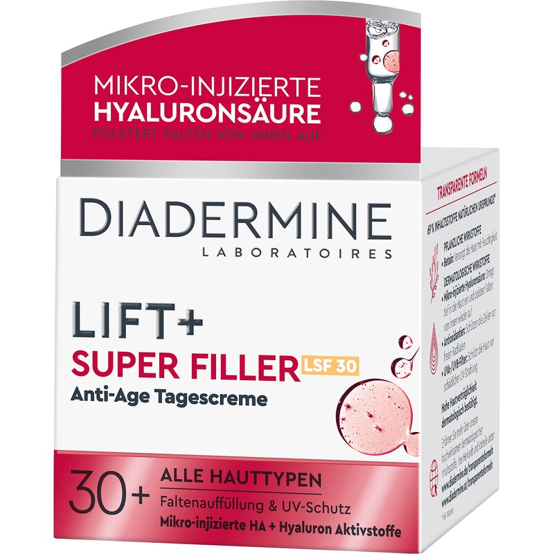 Diadermine Lift Super Filler Crème Remplissante Jour 50 ml