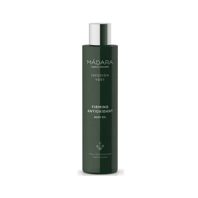 Mádara Infusion Vert Huile Corporelle Antioxydante Raffermissante 200 ml