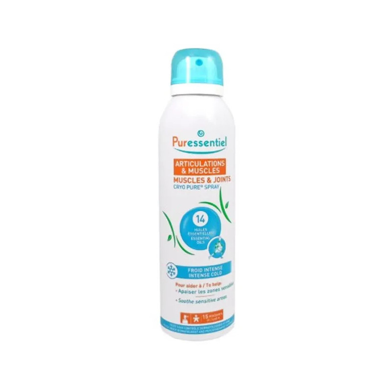 Soulagement articulaire avec Puressentiel Cryo Pure Roll-On 150ml | Kermatone