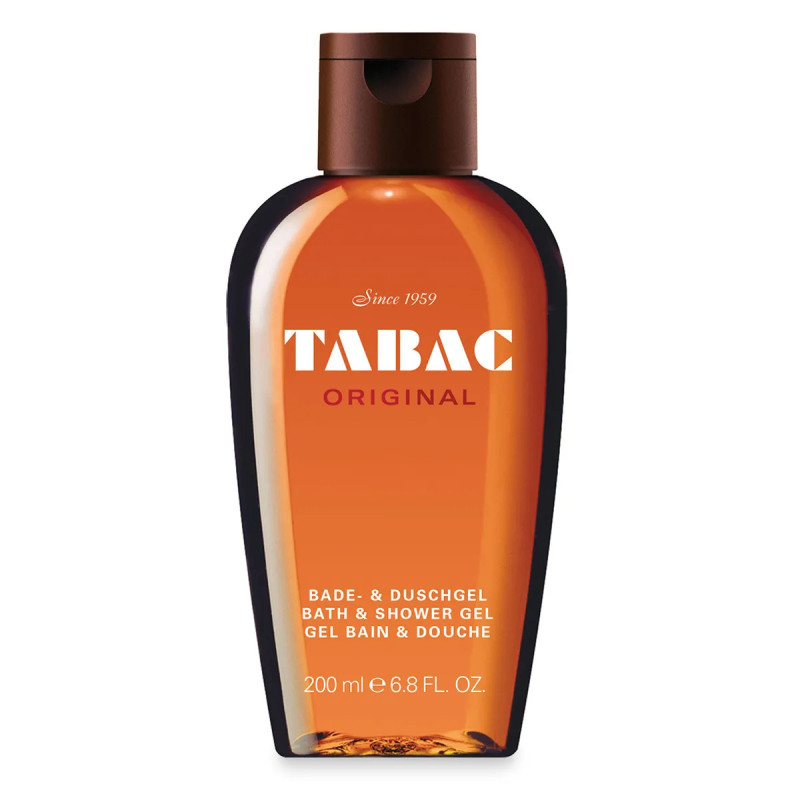 Gel Douche Tabac Original - Parfum Unique et Douceur - Kermatone