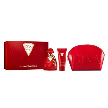 Emanuel Ungaro Diva Rouge Eau de Parfum 100 ml + Lait Corporel 100 ml Coffret