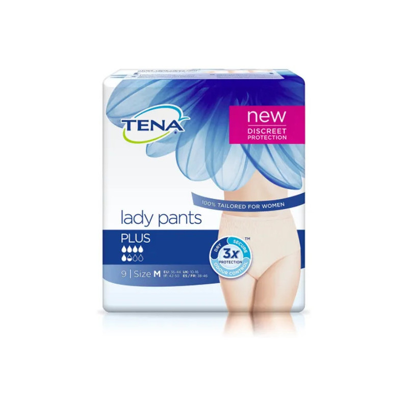 Tena Lady Pants Plus M - Protection Absorbante Discrète | Kermatone