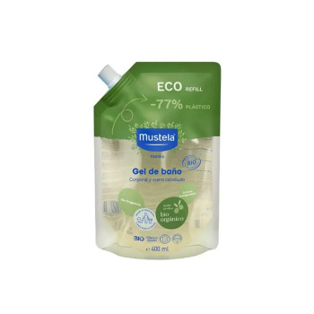 Mustela Bio Gel Shampooing Recharge 400 ml