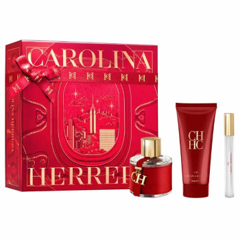Carolina Herrera Ch Eau de Toilette Spray Coffret 3 Produits - 100 ml