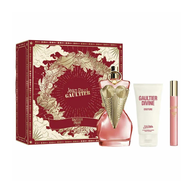 Jean Paul Gaultier Divine Couture Eau de Parfum Spray Coffret 3 Produits - 100 ml