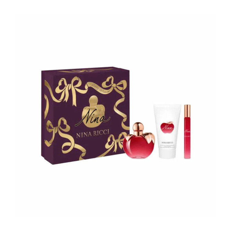 Nina Ricci Nina Eau de Parfum Spray Coffret 3 Produits 80 ml