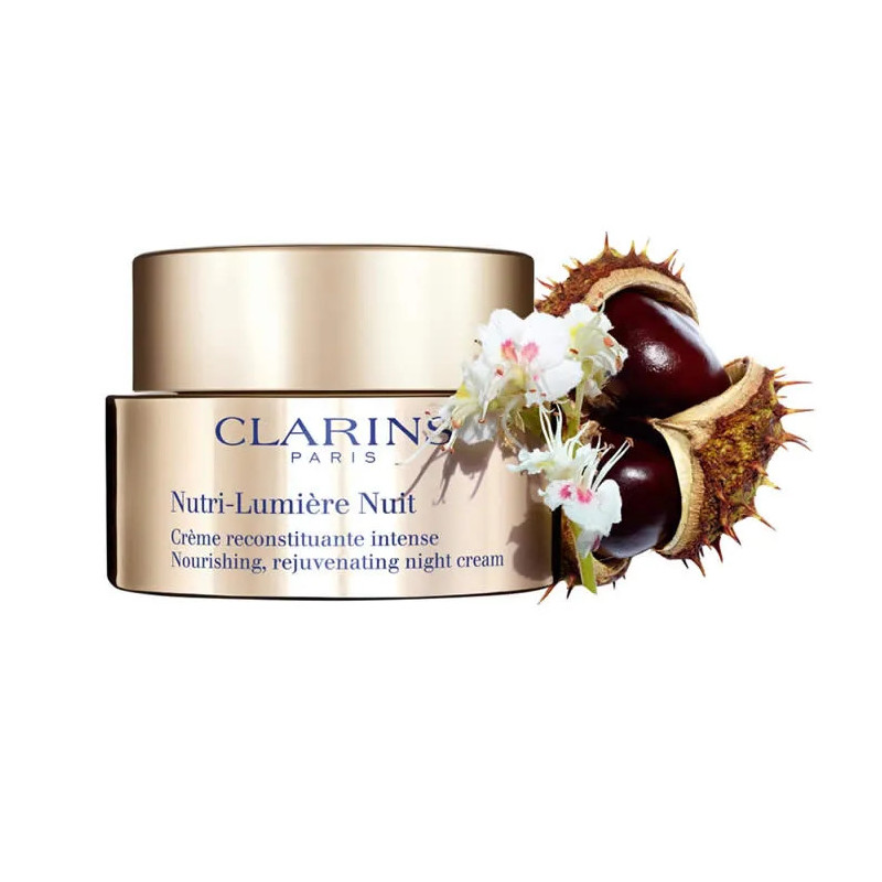 Clarins Nutri-Lumière Nuit Crème 50ml - Éclat & Rénovation | Kermatone