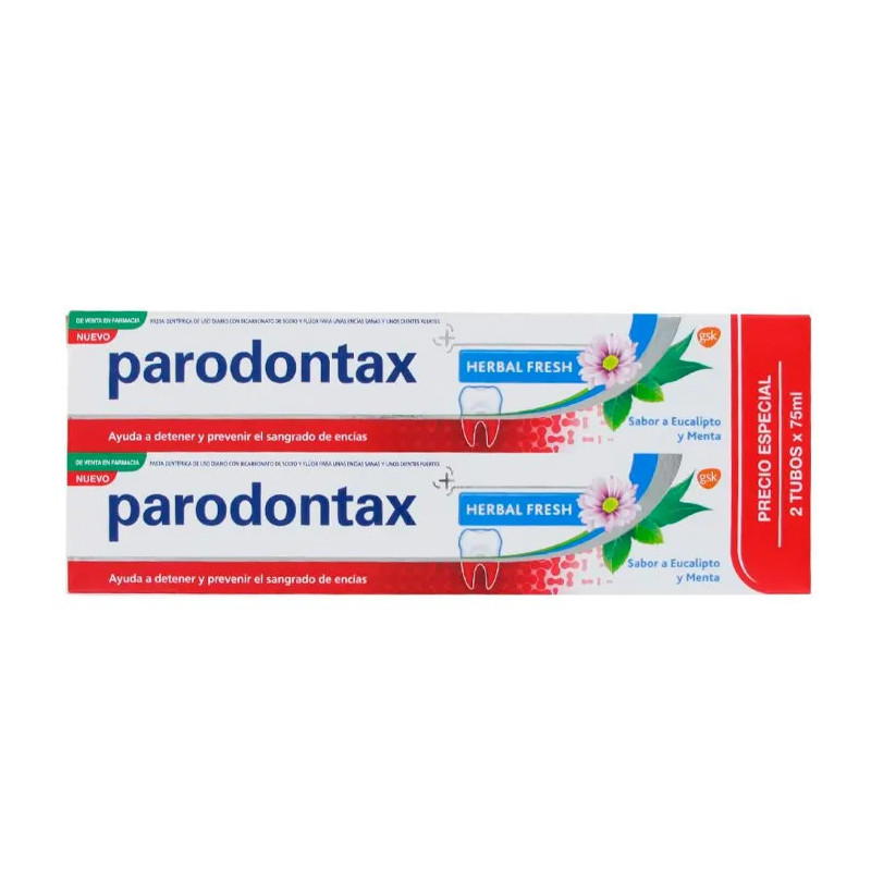 Dentifrice Paradontax Herbal Fresh 75ml - Kermatone