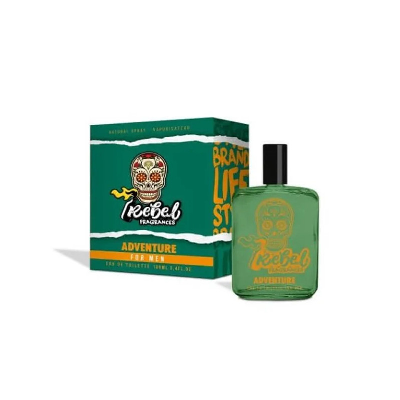 Rebel Adventure Man Eau De Toilette 100ml - Kermatone