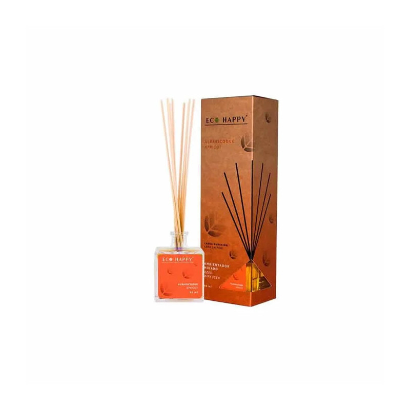 Diffuseur Eco Happy Abricot 95ml - Parfum Naturel | Kermatone