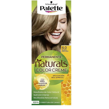 Schwarzkopf Palette Naturals Color Creme 6.0 Dark Blonde - Kermatone