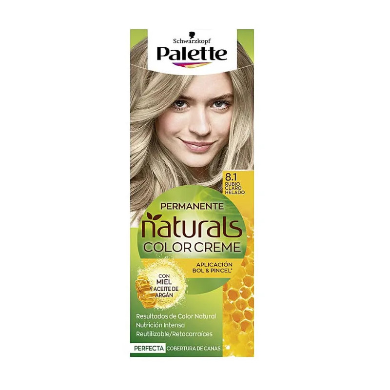 Schwarzkopf Palette Naturals Color Creme 8.1 - Kermatone