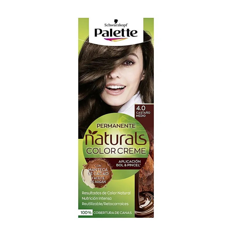 Schwarzkopf Palette Naturals Color Creme 4.0 Châtaigne | Kermatone