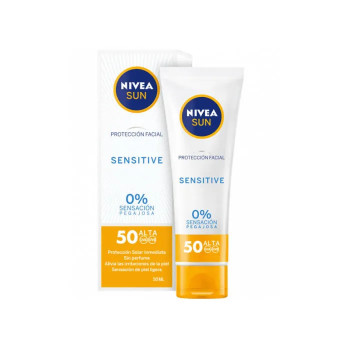 Nivea Sun Facial Sensitive SPF50 - Protection Indispensable | Kermatone