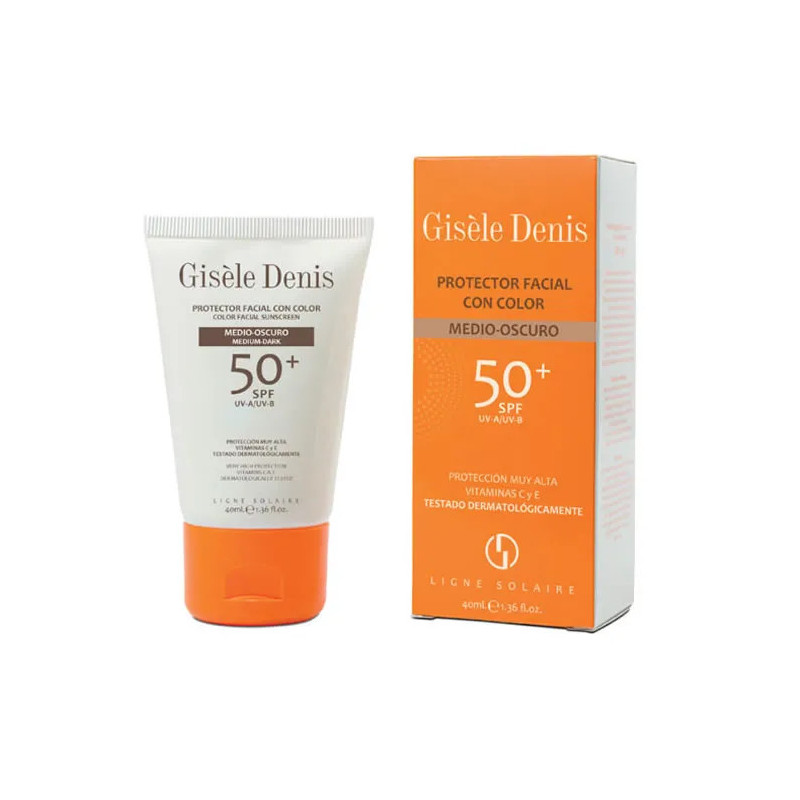 Gisèle Denis Crème Solaire Faciale Teintée - SPF 50+ Kermatone