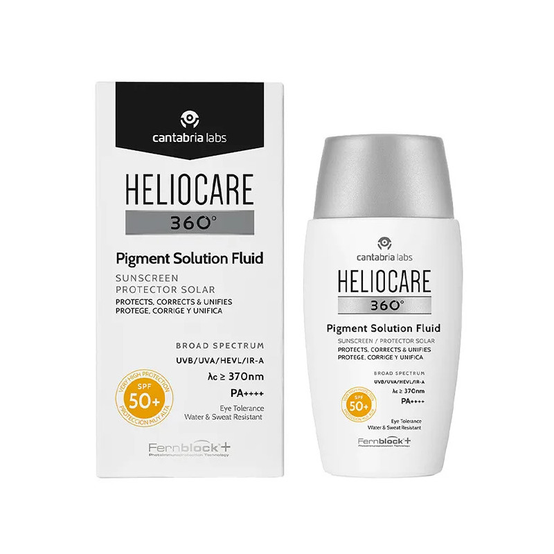 Heliocare 360 Pigment Solution Fluid SPF50+ - Kermatone
