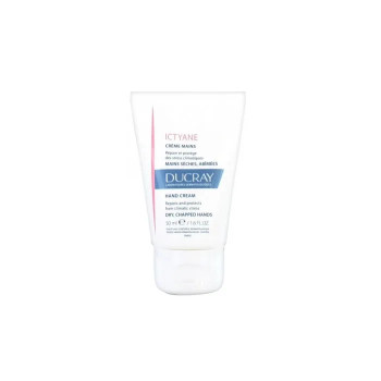 Crème Mains Ducray Ictyane 50ml - Hydratation Intense Kermatone