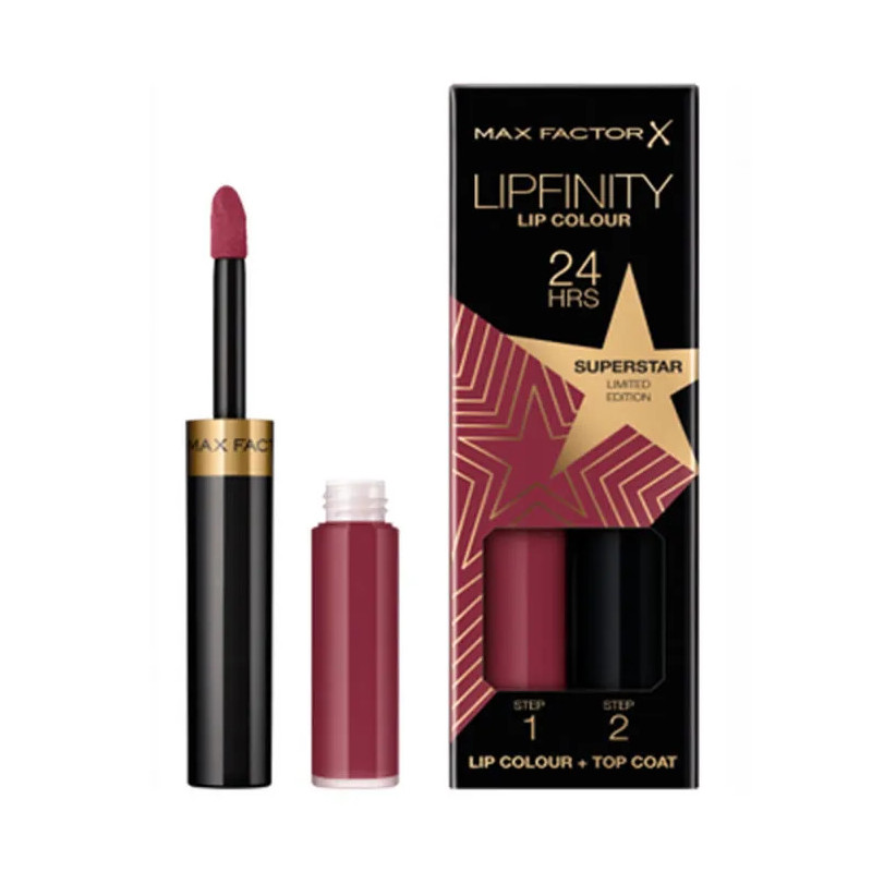 Max Factor Lipfinity Rising Stars 86 Superstar - Rouge Longue Tenue | Kermatone