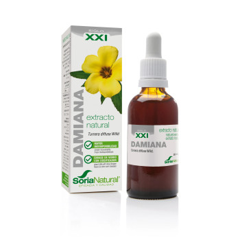 Soria Extracto Damiana 50ml - Éclat & Vitalité avec Kermatone