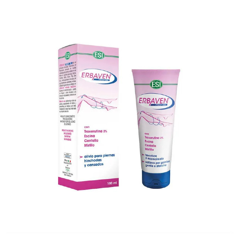 Trepatdiet Erbaven Fresh Gel 100ml - Soin Jambes Légères | Kermatone