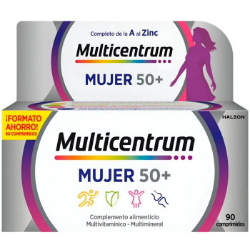 Multicentrum Femme 50+ - Complément Vitalité Kermatone