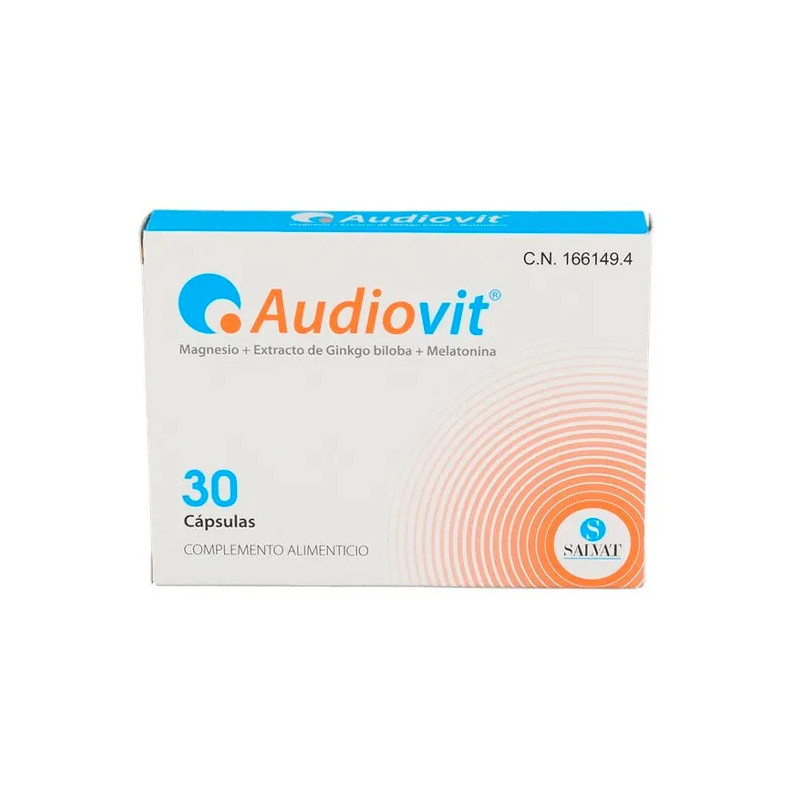 Salvat Audiovit 30 Gélules - Santé auditive optimale | Kermatone