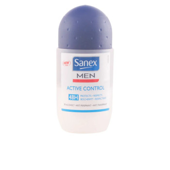 Sanex Men Active Control Déodorant Roll On | Protection 48h | Kermatone