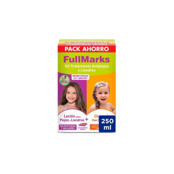 Kit Fullmarks Anti-Poux 100ml Lotion & 150ml Shampooing - Kermatone