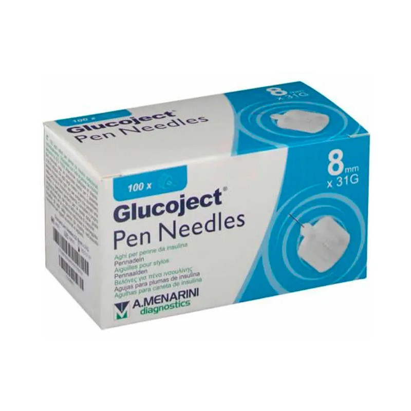 Aiguilles à Insuline Menarini Glucoject 31G - Confort Quotidien | Kermatone