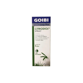 Goibi Nature Spray Anti-Moustiques 100ml - Protection Douce Kermatone