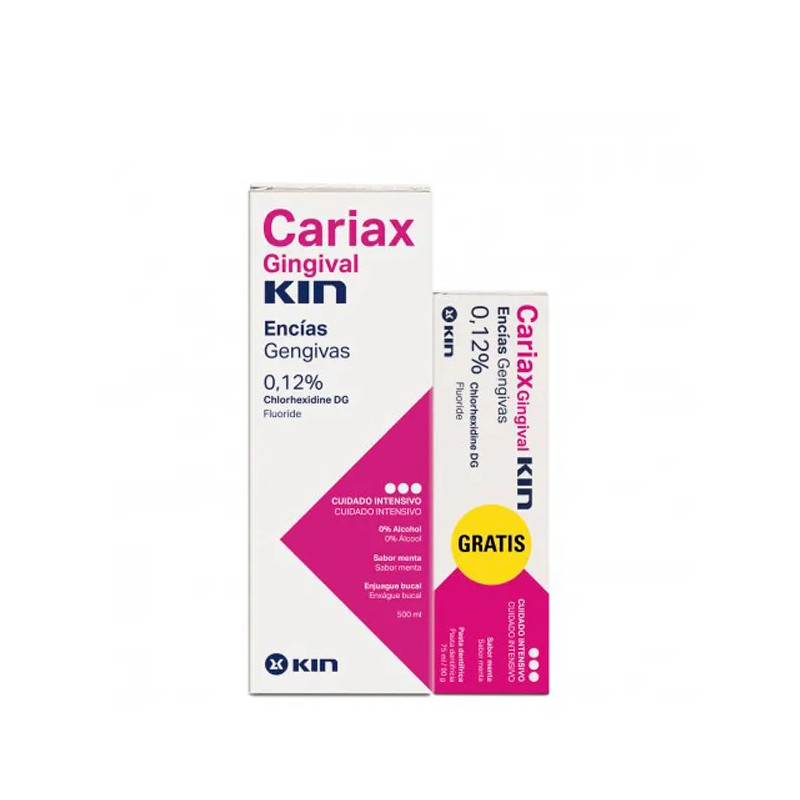 Kin Cariax Gingival Bain de Bouche & Dentifrice - Kermatone