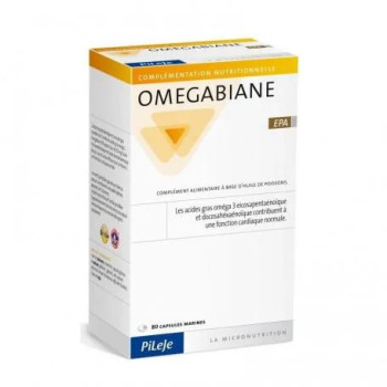 Pileje Omegabiane Epa 80 Capsules - Bien-être & Peau | Kermatone