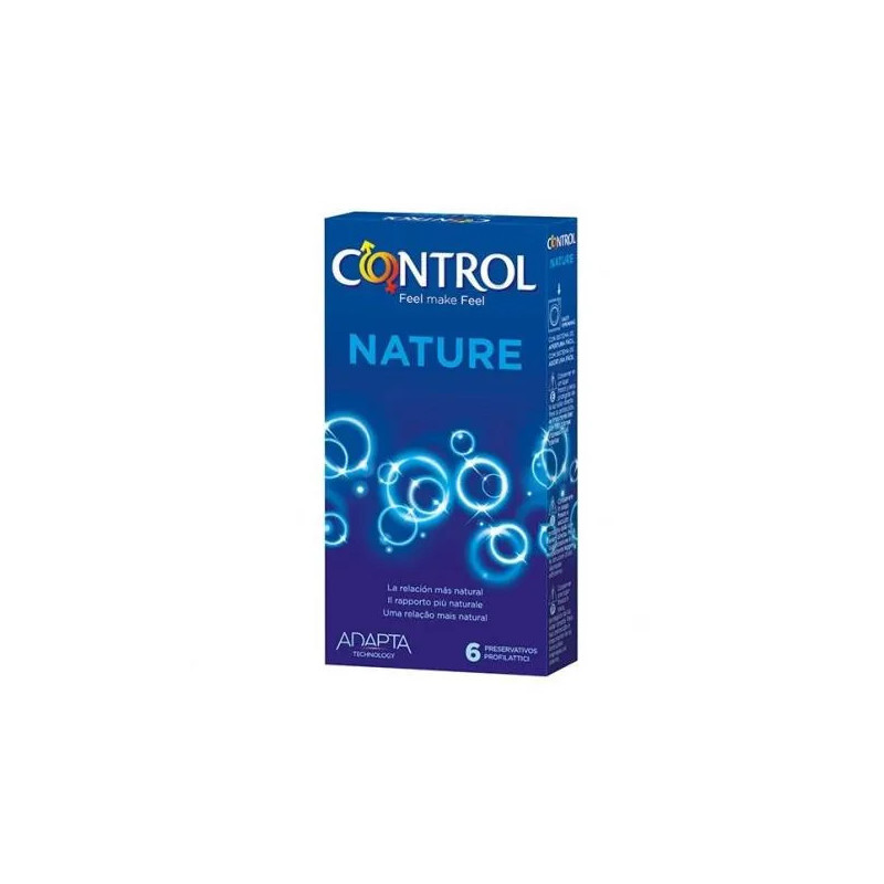 Préservatifs Control Nature 6 unités - Confort et Sensation Kermatone