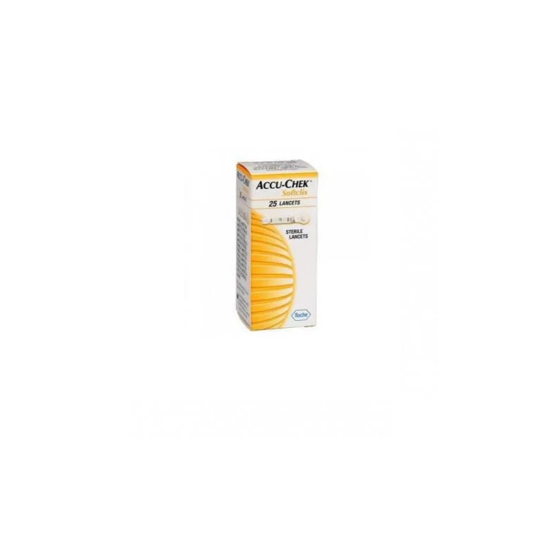 Lancetas Softclix 25 - Précision Confort Kermatone