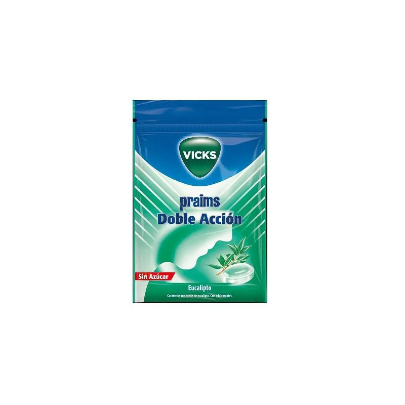 Vicks Praims Doble Acción Eucalipto 60g - Soulagement rapide Kermatone