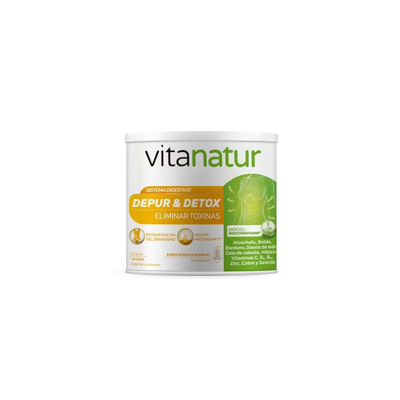Diafarm Vitanatur Dépur & Detox 200g - Purifiez votre peau | Kermatone