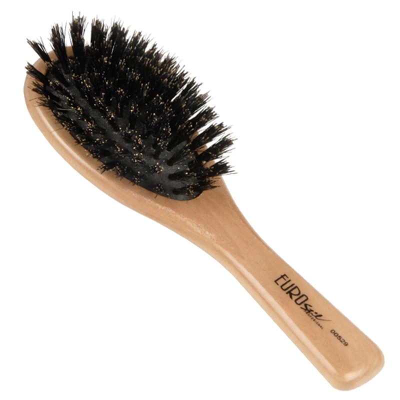 Brosse à cheveux Eurostil Madera Neumatico - Brillance assurée | Kermatone