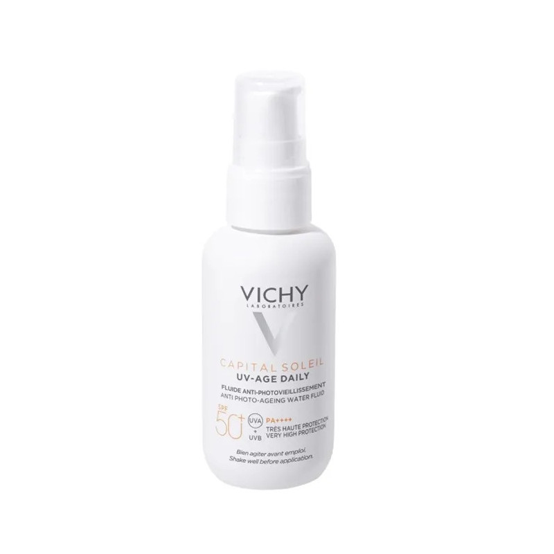 Vichy Capital Soleil UV-Age Daily SPF50+ - Protection Solaire Kermatone