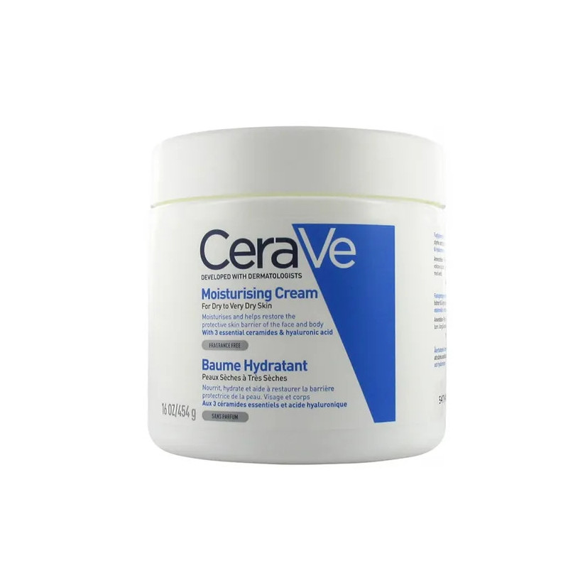 CeraVe Baume Hydratant 454g - Soin Peau Sèche | Kermatone