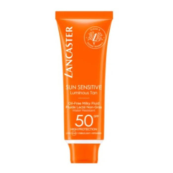 Lancaster Sun Sensitive Fluide Solaire SPF50 | Kermatone